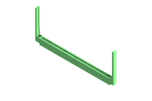 337-041-542-668 - EDAC Card Edge Connector